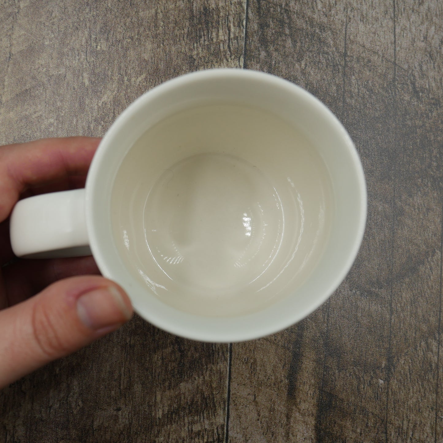 tasse blanche maman poule