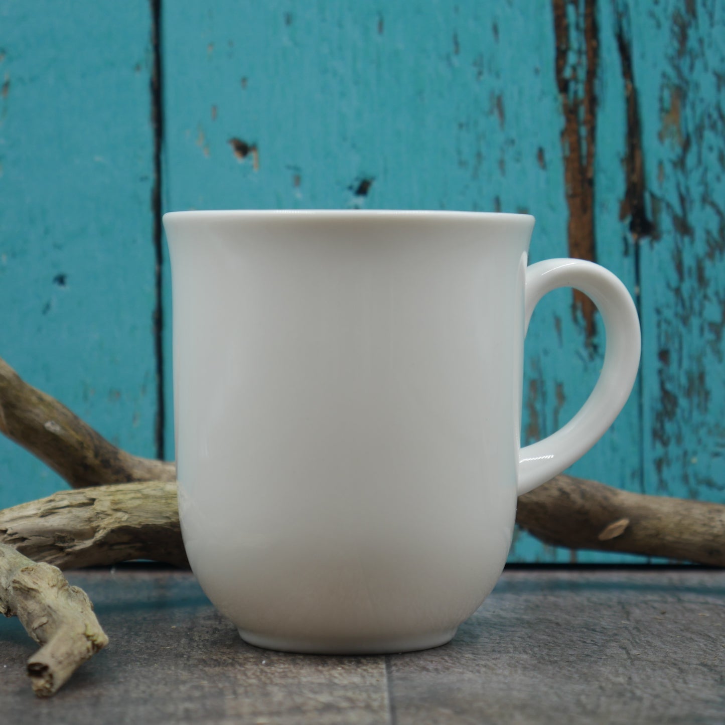 Petite tasse sitelle à poitrine rousse, tasse en porcelaine peinte à la main