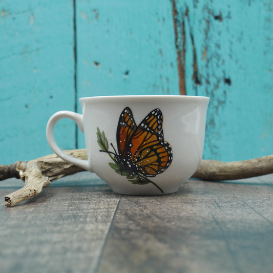 Petite tasse papillon Monarque