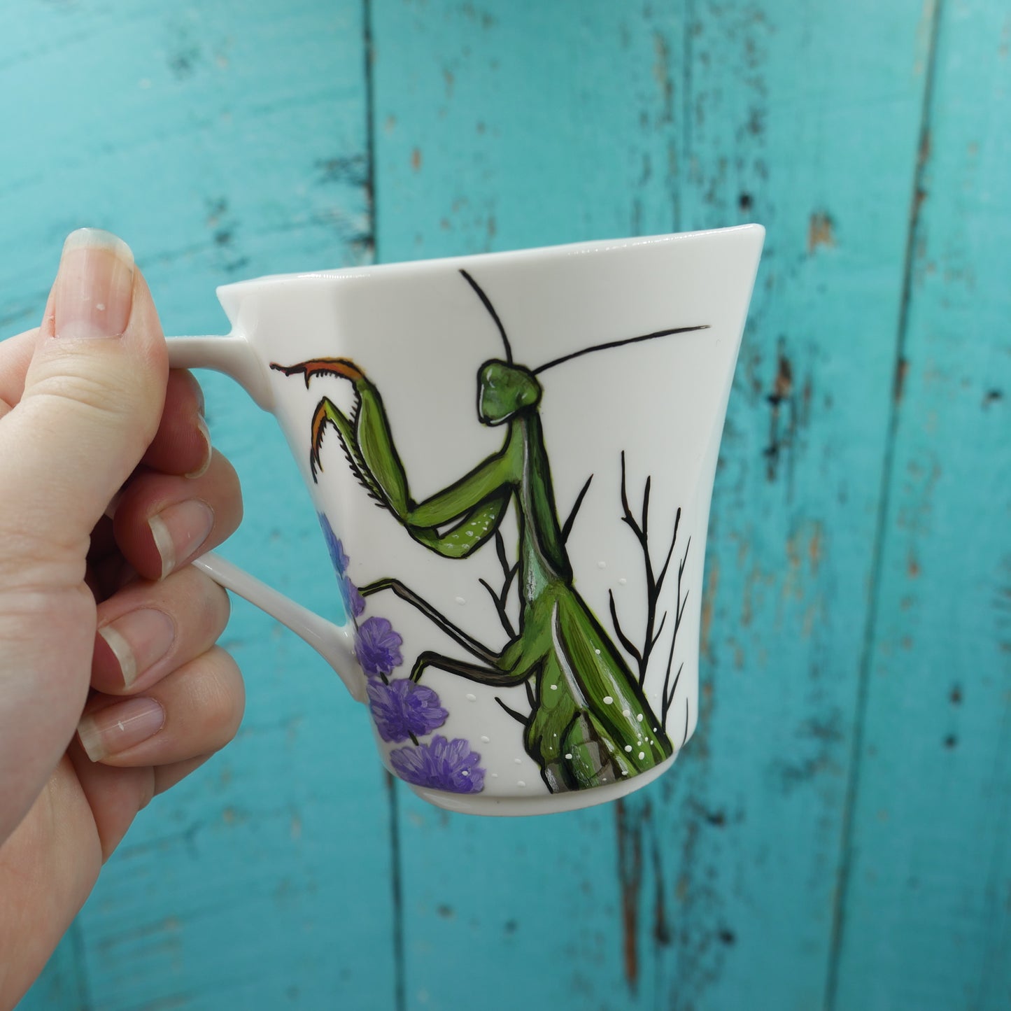 Tasse Mante religieuse