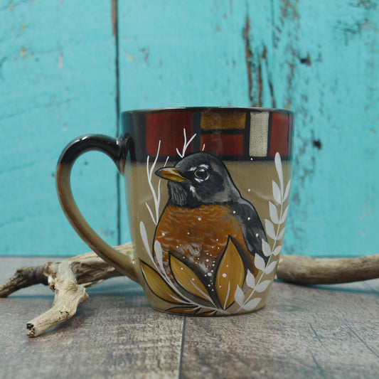 Tasse merle d'Amérique