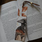 Marque-page corbeau et champignons