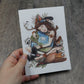 Carte de souhaits Mère Terre